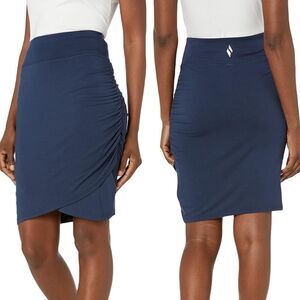 Skechers Women's Small Skechluxe Comfort Fit Knee Length Paradise‎ Skirt NWT